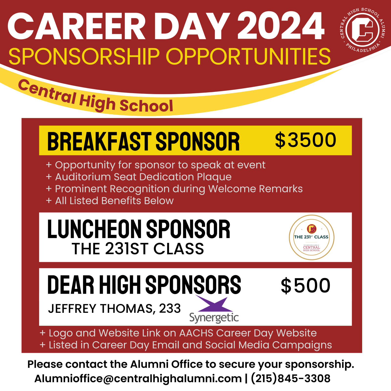 Career Day Sponsorship 2024